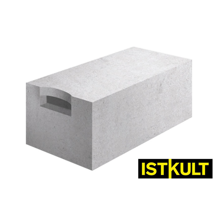 Газобетонный блок Istkult D500 200x250x625