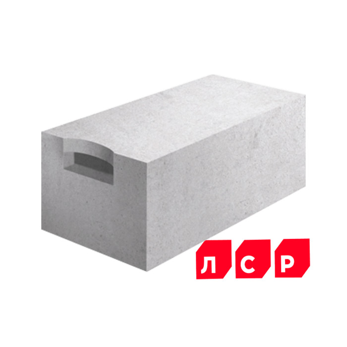 Газобетонный блок ЛСР Сертолово D500 250х250х625 мм