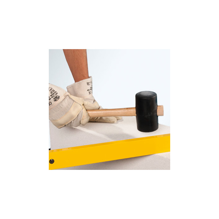 Резиновая киянка Istkult для подгонки и усадки блоков без повреждений